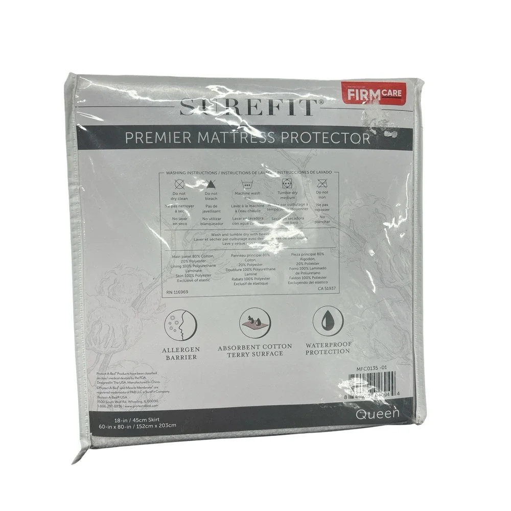 Surefit Premier Mattress Protector Queen 60
